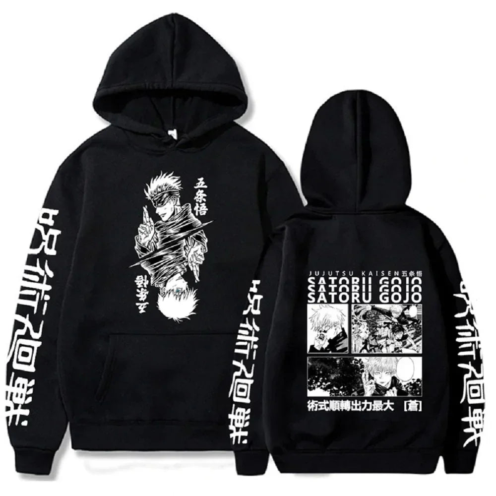 Hoodie Jujutsu Kaisen Yuji Itadori - Sweat Anime Harajuku Streetwear