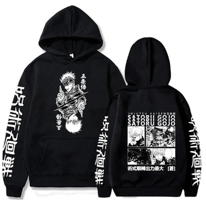 Hoodie Jujutsu Kaisen Yuji Itadori - Sweat Anime Harajuku Streetwear
