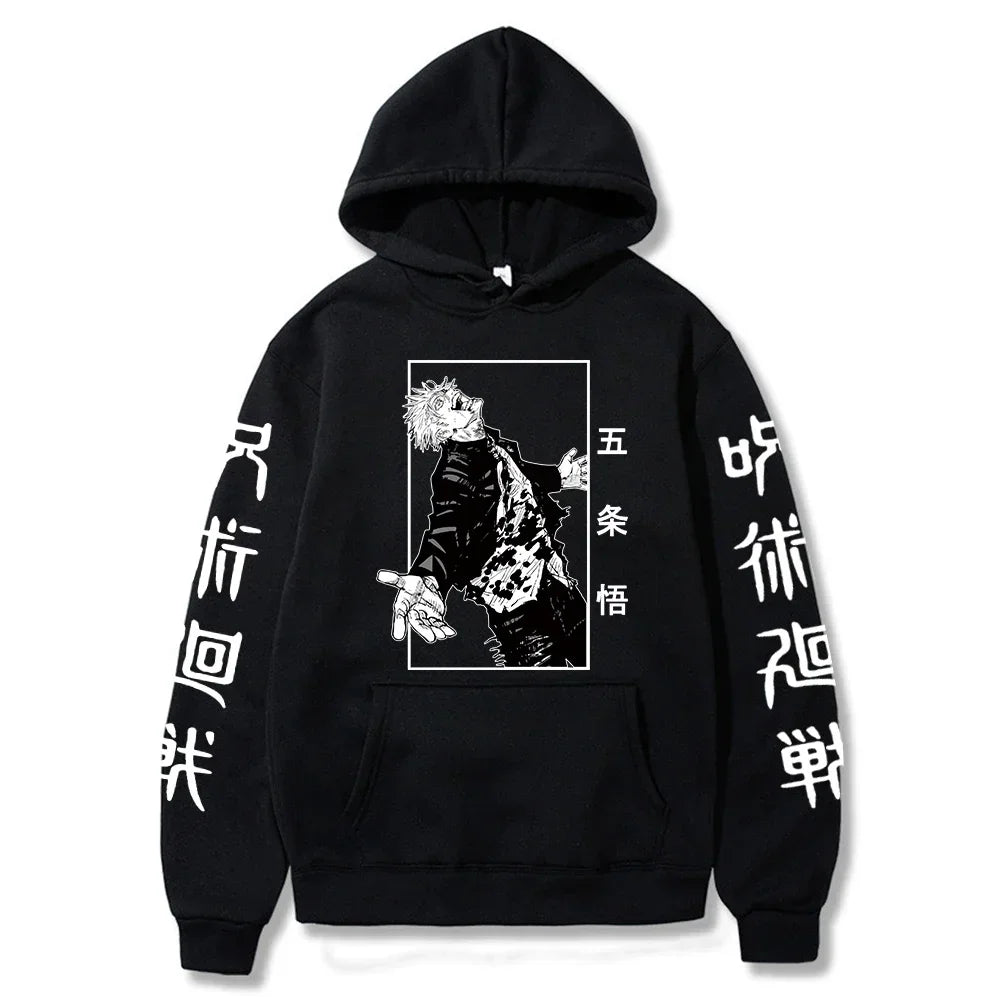 Hoodie Jujutsu Kaisen Yuji Itadori - Sweat Anime Harajuku Streetwear