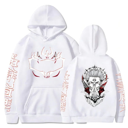 Hoodie Jujutsu Kaisen Yuji Itadori - Sweat Anime Harajuku Streetwear
