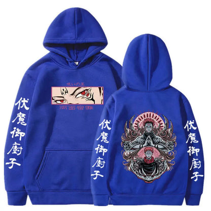 Hoodie Jujutsu Kaisen Gojo Satoru 2025 - Sweat Anime Oversized Streetwear