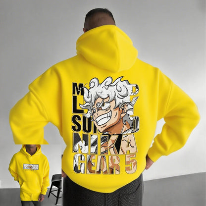 Hoodie One Piece Monkey D Luffy - Sweat Anime Streetwear Casual