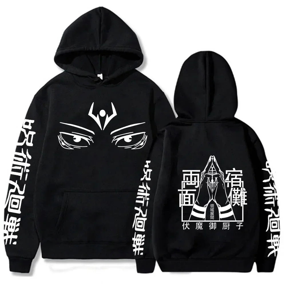 Hoodie Jujutsu Kaisen Yuji Itadori - Sweat Anime Harajuku Streetwear