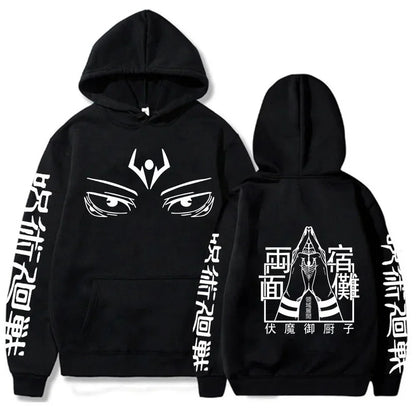 Hoodie Jujutsu Kaisen Yuji Itadori - Sweat Anime Harajuku Streetwear