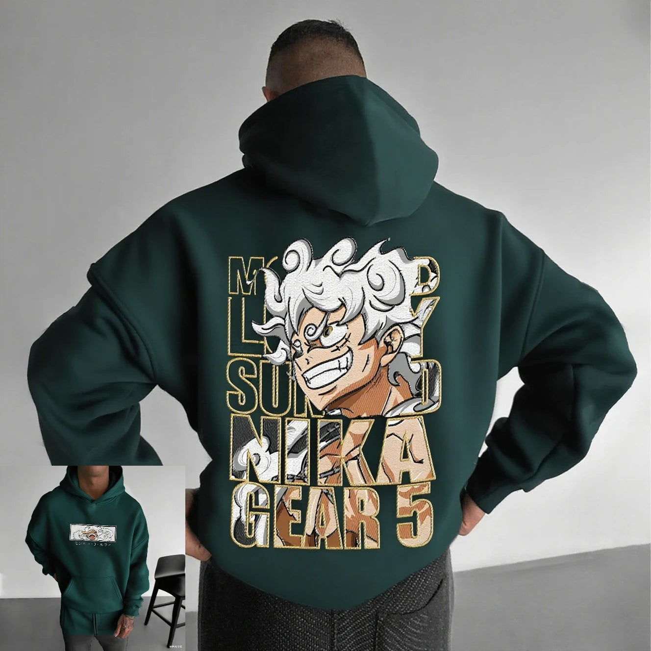 Hoodie One Piece Monkey D Luffy - Sweat Anime Streetwear Casual