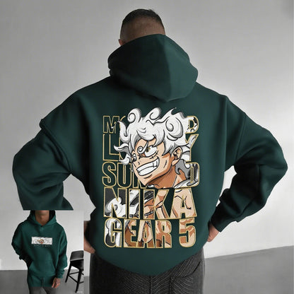 Hoodie One Piece Monkey D Luffy - Sweat Anime Streetwear Casual