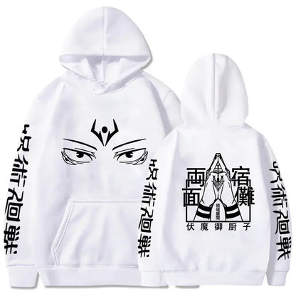 Hoodie Jujutsu Kaisen Yuji Itadori - Sweat Anime Harajuku Streetwear