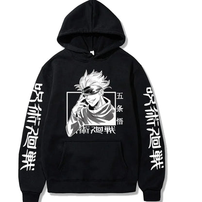 Hoodie Jujutsu Kaisen Yuji Itadori - Sweat Anime Harajuku Streetwear