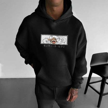 Hoodie One Piece Monkey D Luffy - Sweat Anime Streetwear Casual