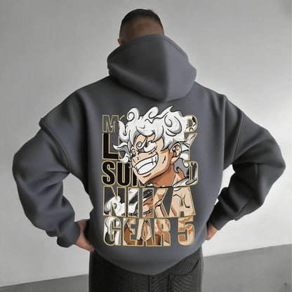 Hoodie One Piece Monkey D Luffy - Sweat Anime Streetwear Casual