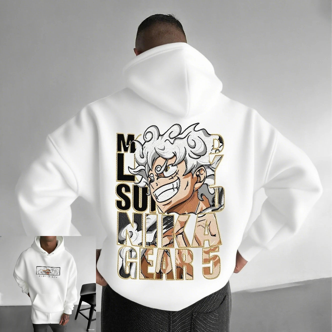 Hoodie One Piece Monkey D Luffy - Sweat Anime Streetwear Casual