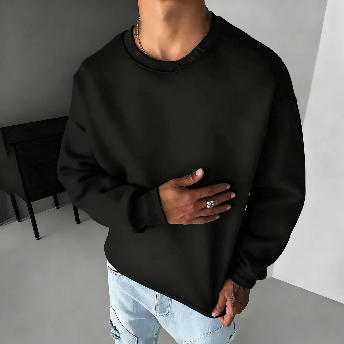 Sweatshirt One Piece Luffy Oversized - Streetwear Anime Unisexe