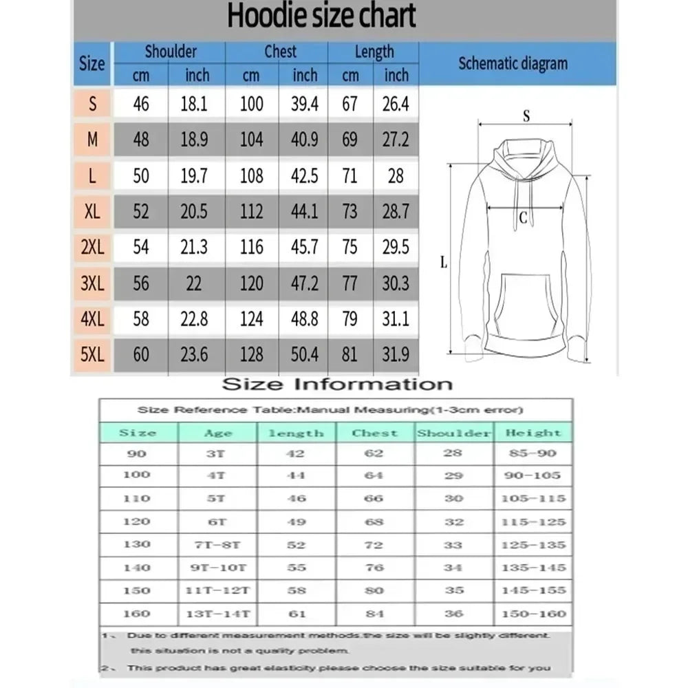 Hoodie One Piece Parent-Enfant - Sweat Anime Hip Hop Streetwear