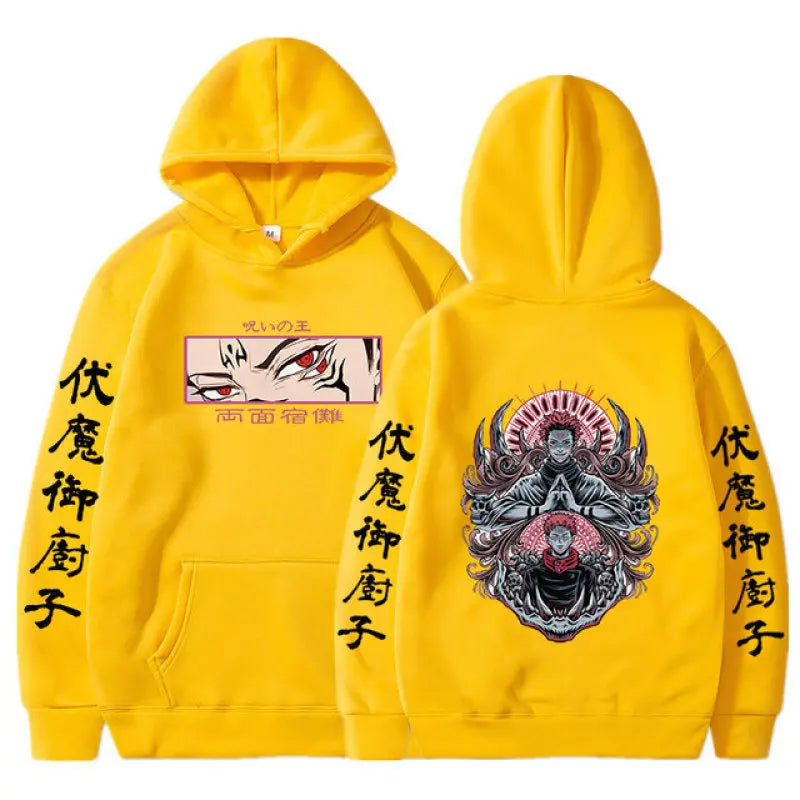 Hoodie Jujutsu Kaisen Gojo Satoru 2025 - Sweat Anime Oversized Streetwear