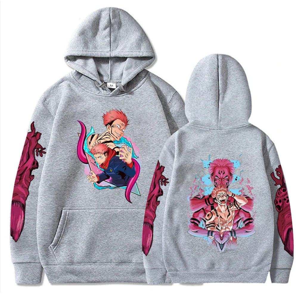 Hoodie Jujutsu Kaisen Gojo Satoru 2025 - Sweat Anime Oversized Streetwear