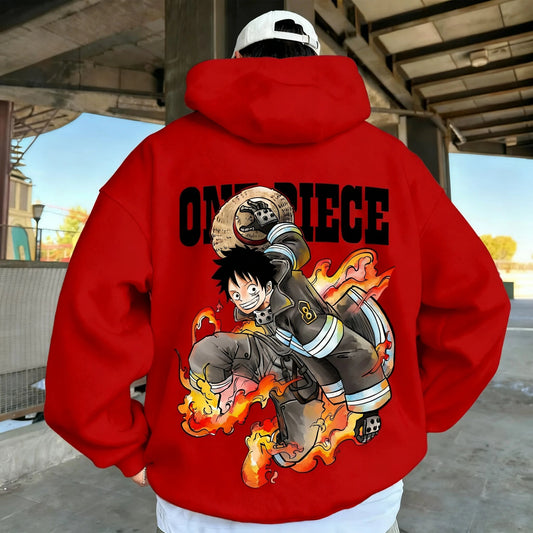 Hoodie One Piece Parent - Enfant - Sweat Anime Hip Hop Streetwear - NovaPick